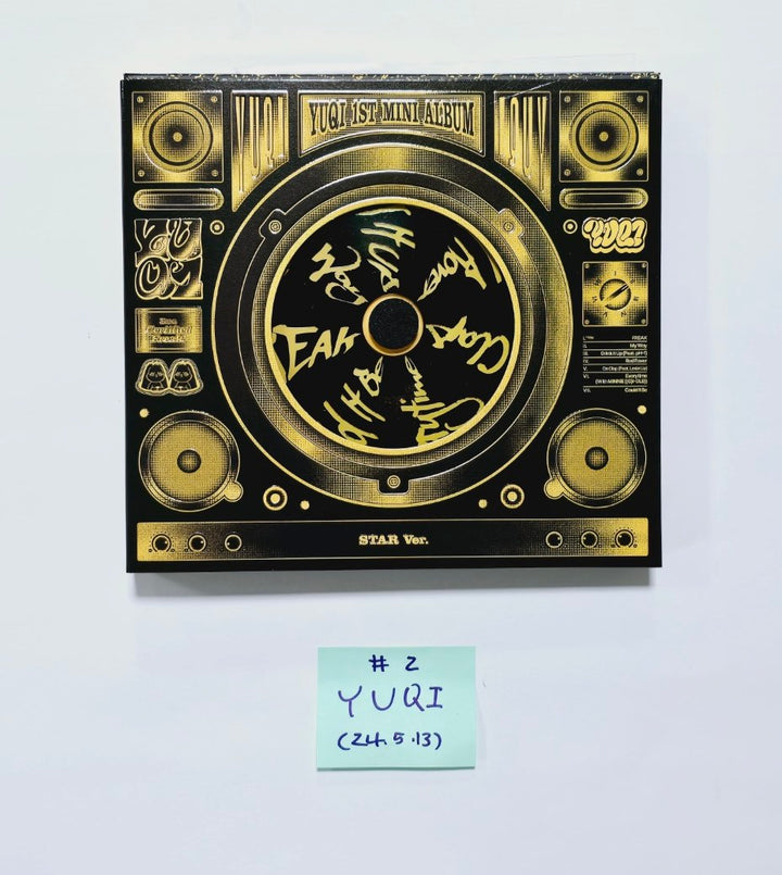 YUQI "YUQ1" - Hand Autographed(Signed) Album [24.5.13] - HALLYUSUPERSTORE