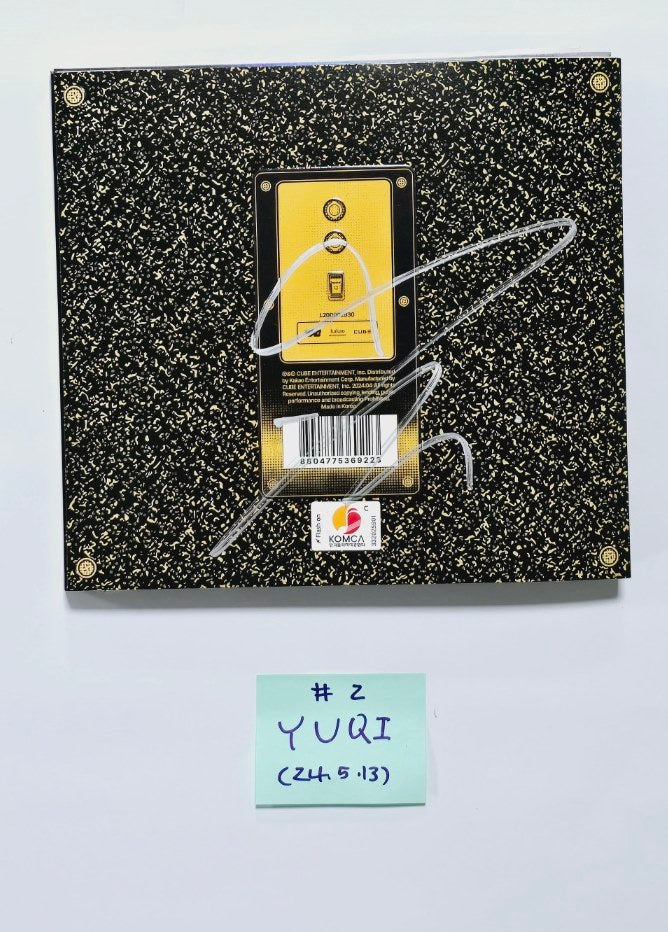 YUQI "YUQ1" - Hand Autographed(Signed) Album [24.5.13] - HALLYUSUPERSTORE