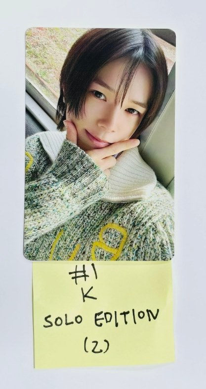 &amp;TEAM "Samidare" - Official Photocard [Solo Ver.] [24.5.13] - HALLYUSUPERSTORE