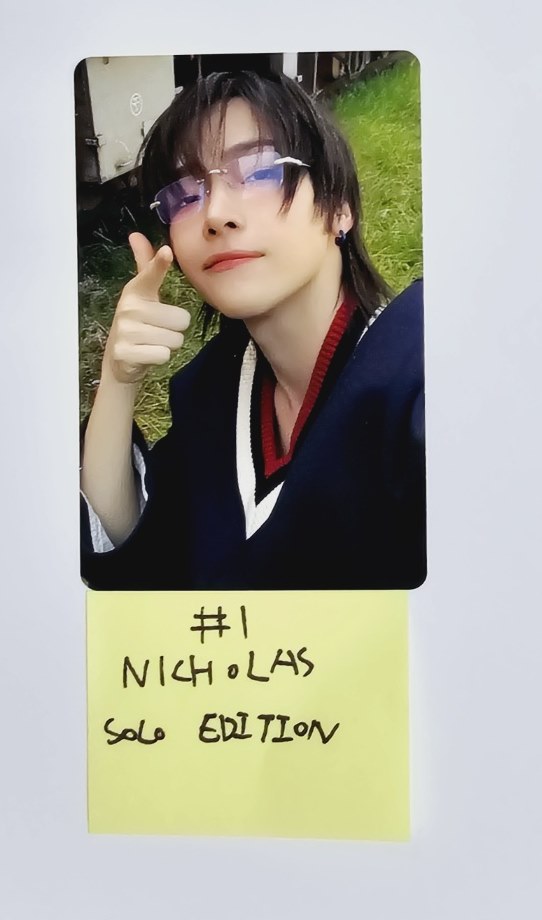 &amp;TEAM "Samidare" - Official Photocard [Solo Ver.] [24.5.13] - HALLYUSUPERSTORE