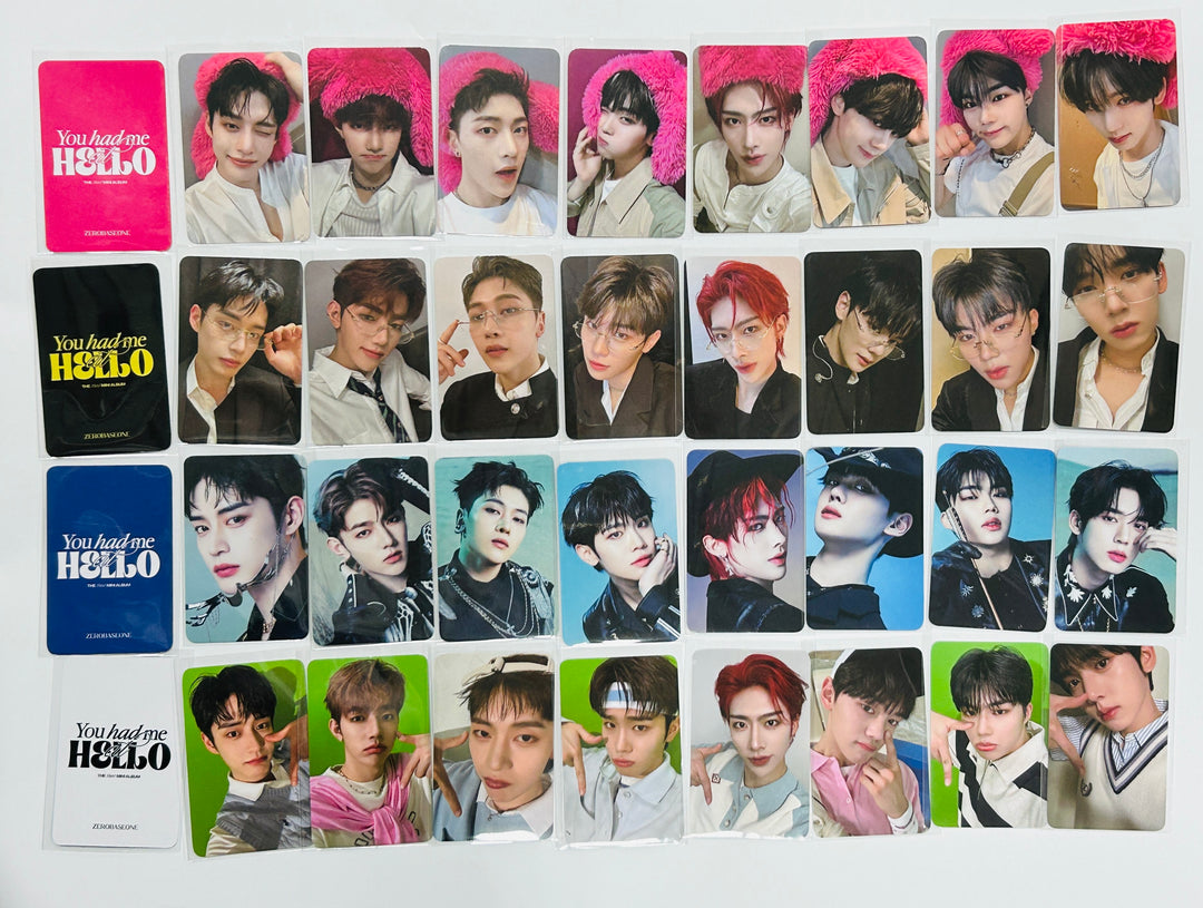 ZEROBASEONE(ZB1) "You had me at HELLO" - Ktown4U Lucky Draw Event Photocard [Standard, Digipack, Standard &amp; Digipack Set Ver.] [24.5.14] - HALLYUSUPERSTORE