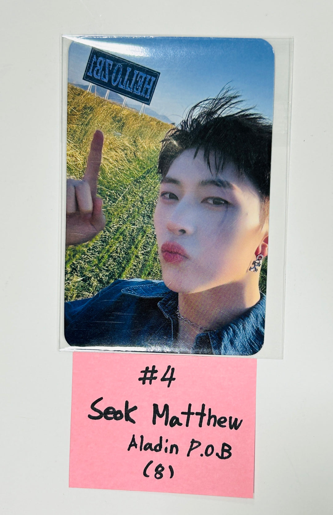 ZEROBASEONE(ZB1) "You had me at HELLO" - Aladin Pre-Order Benefit Photocard [24.5.14] - HALLYUSUPERSTORE