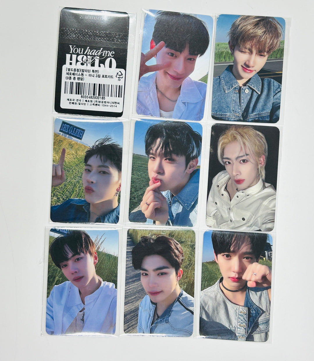 ZEROBASEONE(ZB1) "You had me at HELLO" - Aladin Pre-Order Benefit Photocard [24.5.14] - HALLYUSUPERSTORE