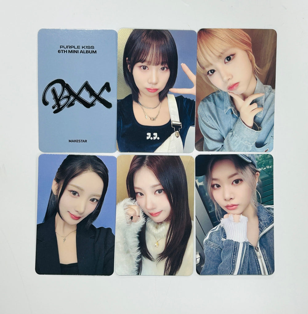 PURPLE KISS "BXX" - Makestar Fansign Event Photocard Round 3 [24.5.14] - HALLYUSUPERSTORE