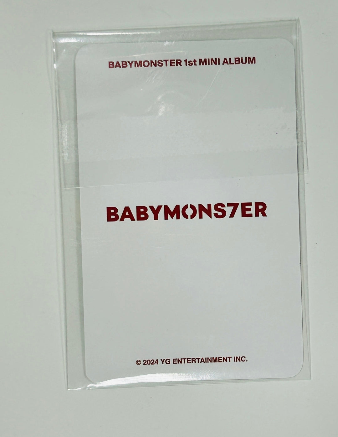 BABYMONSTER "BABYMONS7ER" - YG Select Rose Day Offline Visit Event Photocard [24.5.14] - HALLYUSUPERSTORE