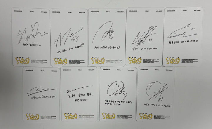 ZEROBASEONE(ZB1) "You had me at HELLO" - Official Photocard [Digipack Ver.] [24.5.14] - HALLYUSUPERSTORE