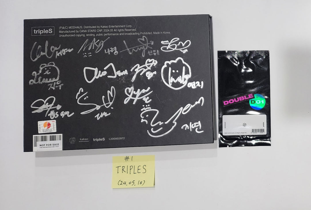 tripleS "ASSEMBLE24" - Hand Autographed(Signed) Promo Album [24.5.16] - HALLYUSUPERSTORE