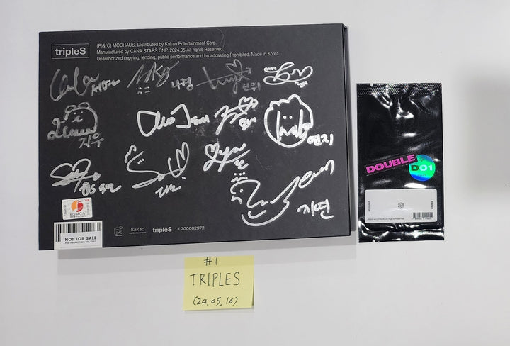 tripleS "ASSEMBLE24" - Hand Autographed(Signed) Promo Album [24.5.16] - HALLYUSUPERSTORE