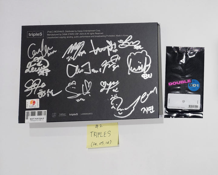 tripleS "ASSEMBLE24" - Hand Autographed(Signed) Promo Album [24.5.16] - HALLYUSUPERSTORE