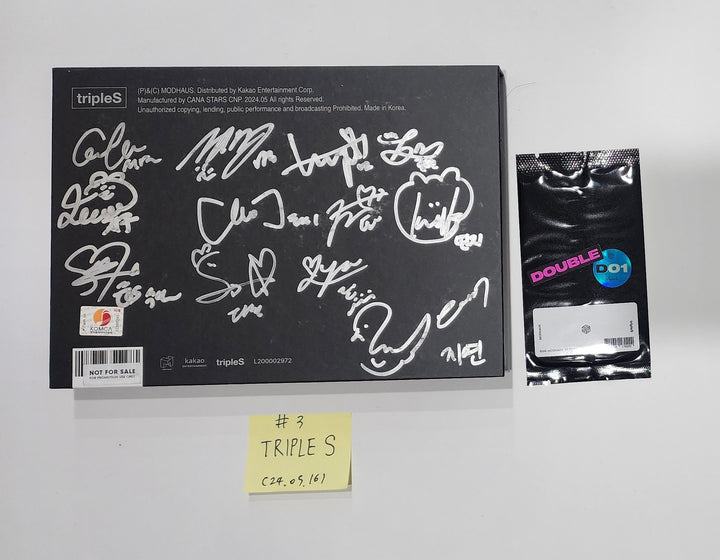 tripleS "ASSEMBLE24" - Hand Autographed(Signed) Promo Album [24.5.16] - HALLYUSUPERSTORE