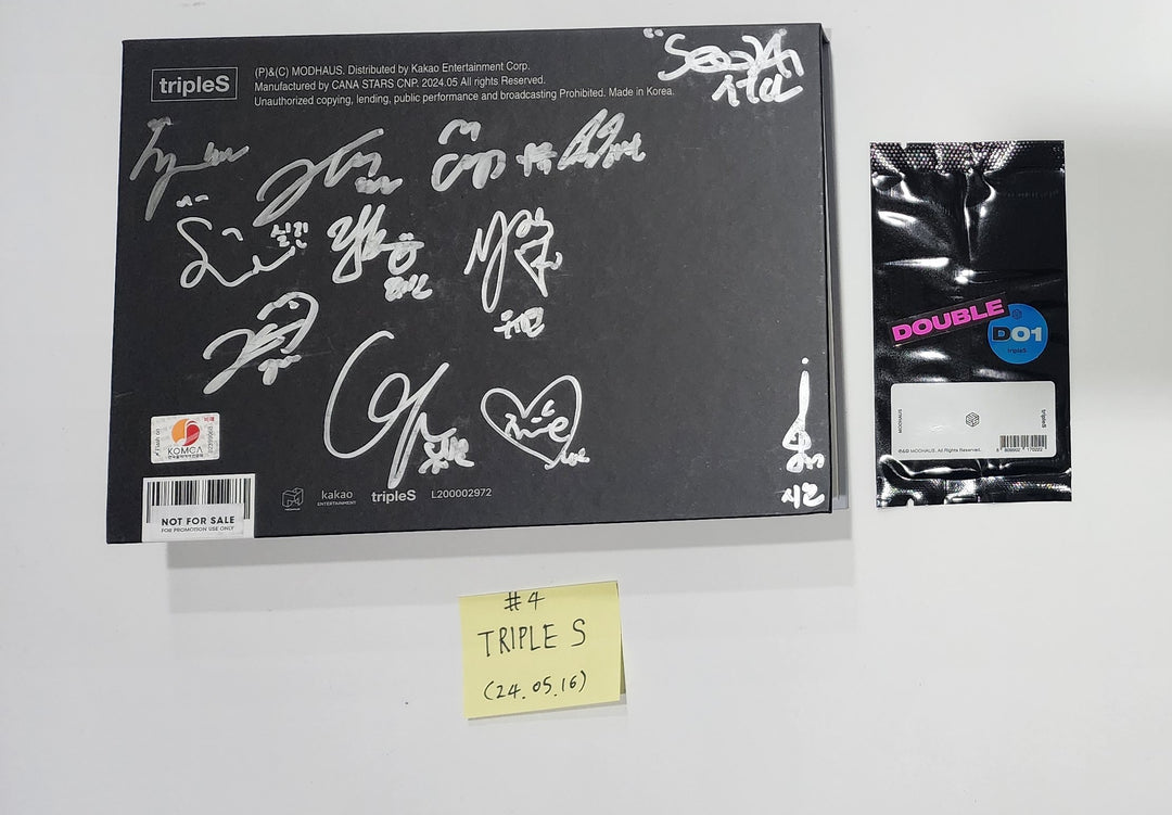 tripleS "ASSEMBLE24" - Hand Autographed(Signed) Promo Album [24.5.16] - HALLYUSUPERSTORE