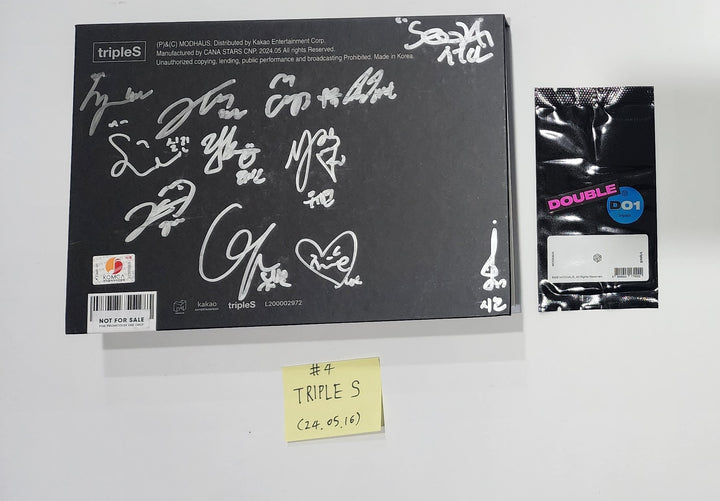 tripleS "ASSEMBLE24" - Hand Autographed(Signed) Promo Album [24.5.16] - HALLYUSUPERSTORE