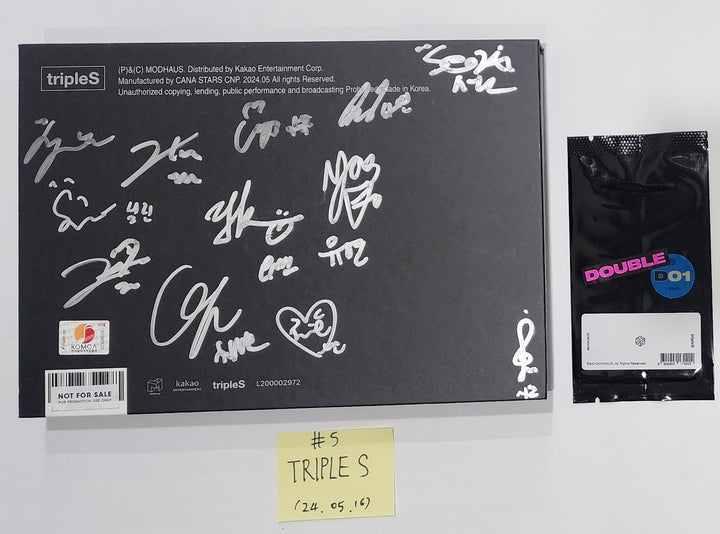 tripleS "ASSEMBLE24" - Hand Autographed(Signed) Promo Album [24.5.16] - HALLYUSUPERSTORE