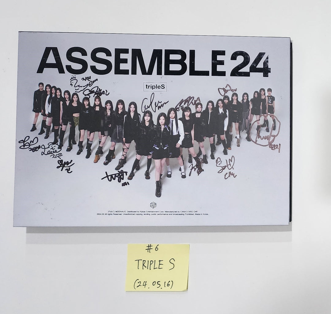 tripleS "ASSEMBLE24" - Hand Autographed(Signed) Promo Album [24.5.16] - HALLYUSUPERSTORE