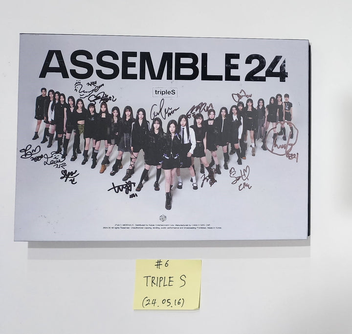 tripleS "ASSEMBLE24" - Hand Autographed(Signed) Promo Album [24.5.16] - HALLYUSUPERSTORE