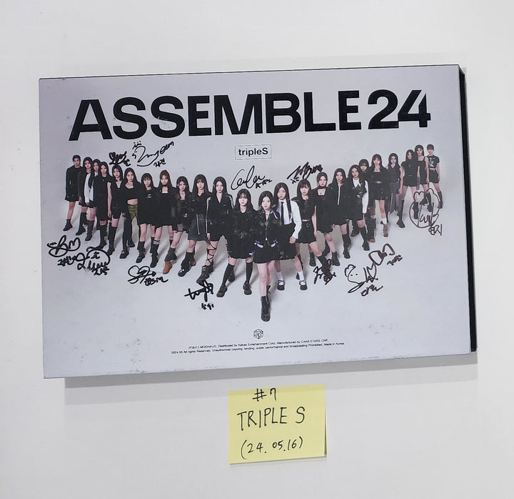 tripleS "ASSEMBLE24" - Hand Autographed(Signed) Promo Album [24.5.16] - HALLYUSUPERSTORE