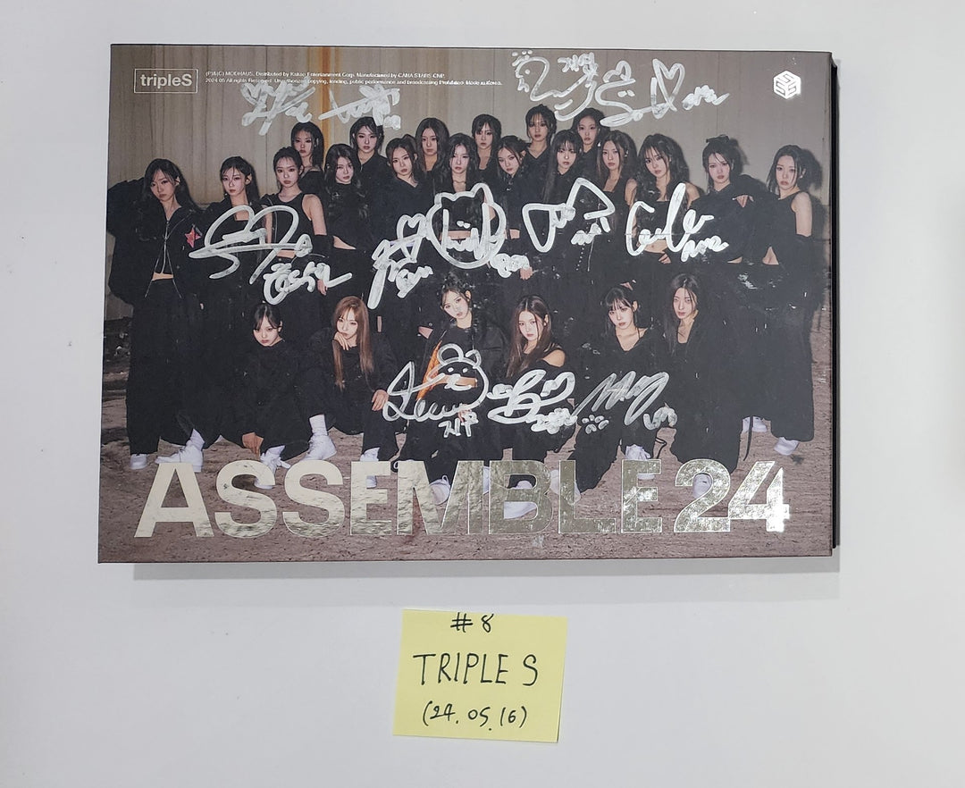 tripleS "ASSEMBLE24" - Hand Autographed(Signed) Promo Album [24.5.16] - HALLYUSUPERSTORE