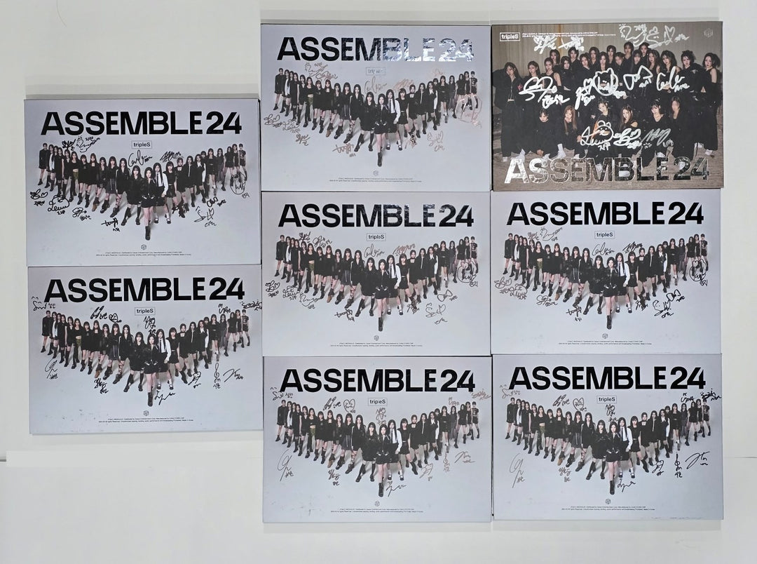 tripleS "ASSEMBLE24" - Hand Autographed(Signed) Promo Album [24.5.16] - HALLYUSUPERSTORE