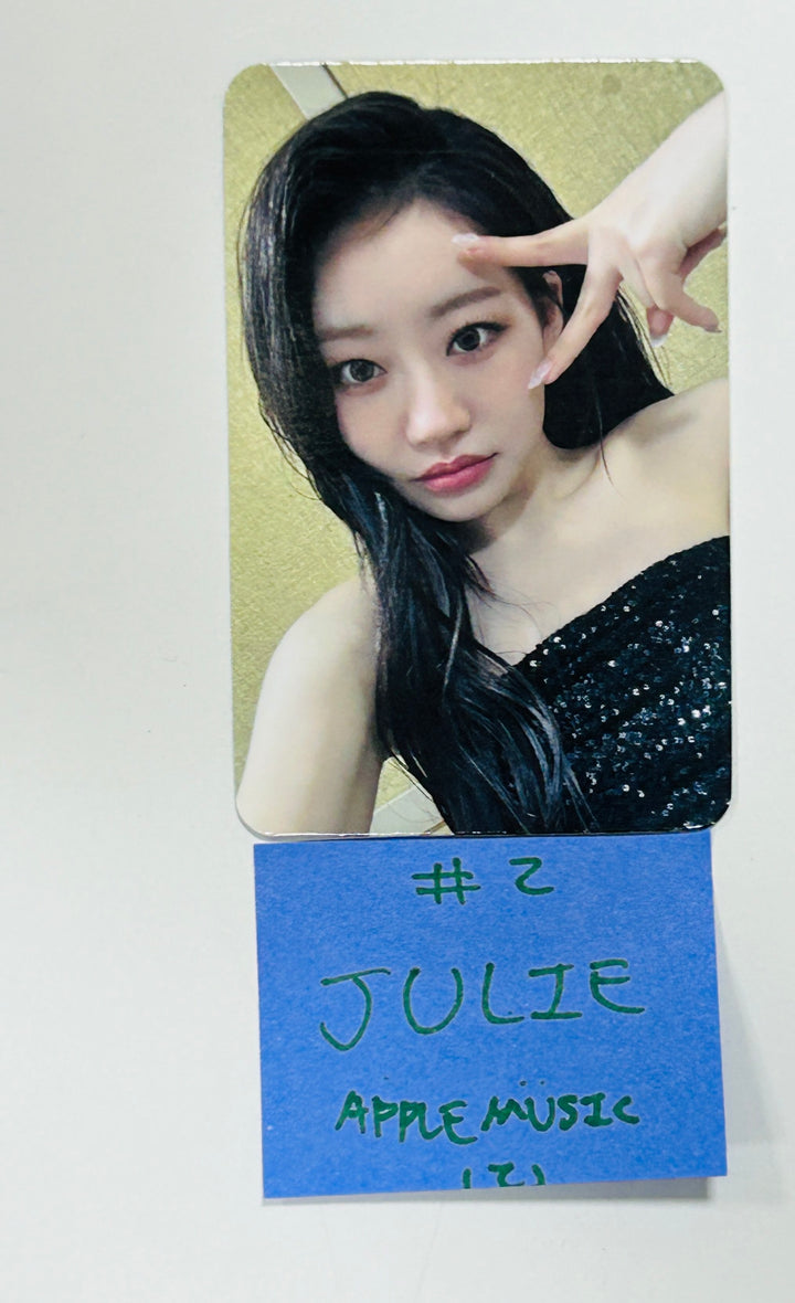 KISS OF LIFE "Midas Touch" - Apple Music Fansign Event Photocard [24.5.16] - HALLYUSUPERSTORE