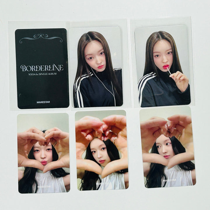 YOOA (Of Oh My Girl) "Borderline" - Makestar Fansign Event Photocard Round 2 [Poca Ver.] [24.5.16] - HALLYUSUPERSTORE
