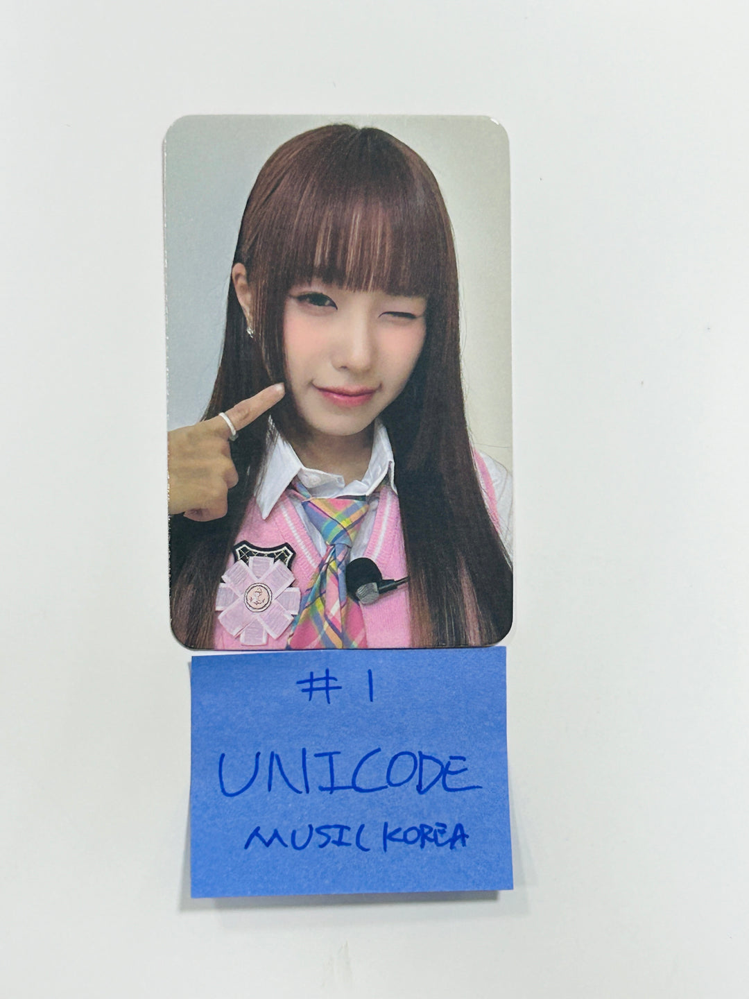 UNICODE "Hello World : Code J" - Music Korea Fansign Event Photocard [24.5.16] - HALLYUSUPERSTORE