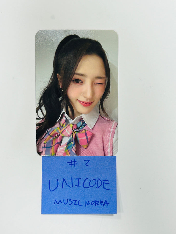 UNICODE "Hello World : Code J" - Music Korea Fansign Event Photocard [24.5.16] - HALLYUSUPERSTORE