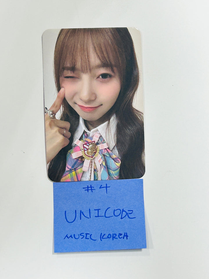 UNICODE "Hello World : Code J" - Music Korea Fansign Event Photocard [24.5.16] - HALLYUSUPERSTORE