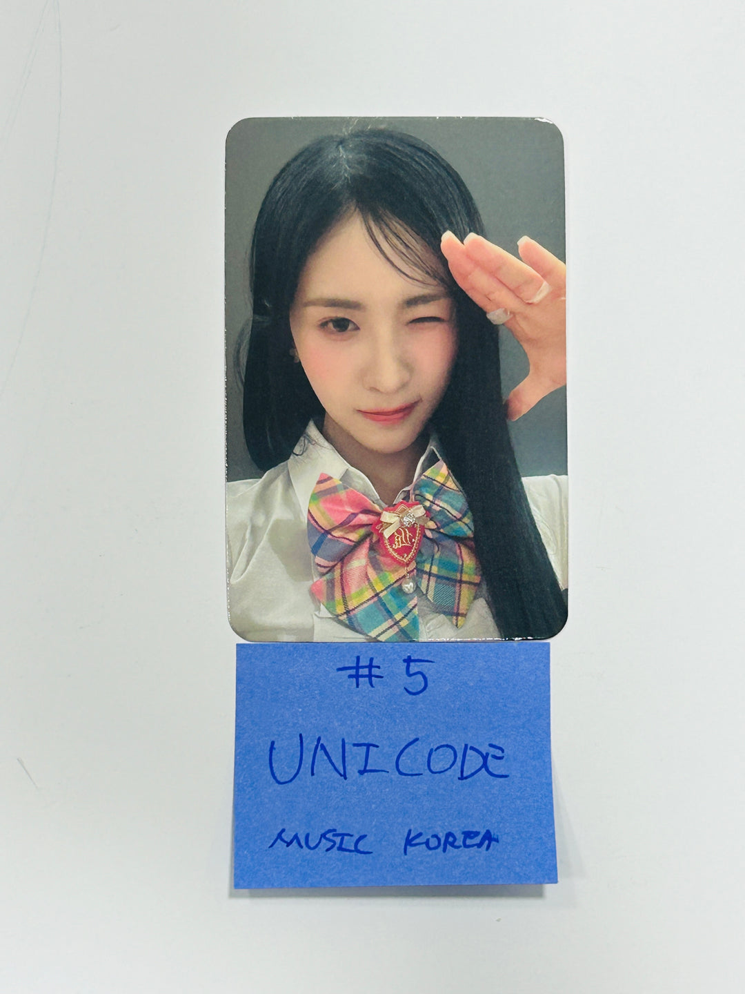 UNICODE "Hello World : Code J" - Music Korea Fansign Event Photocard [24.5.16] - HALLYUSUPERSTORE