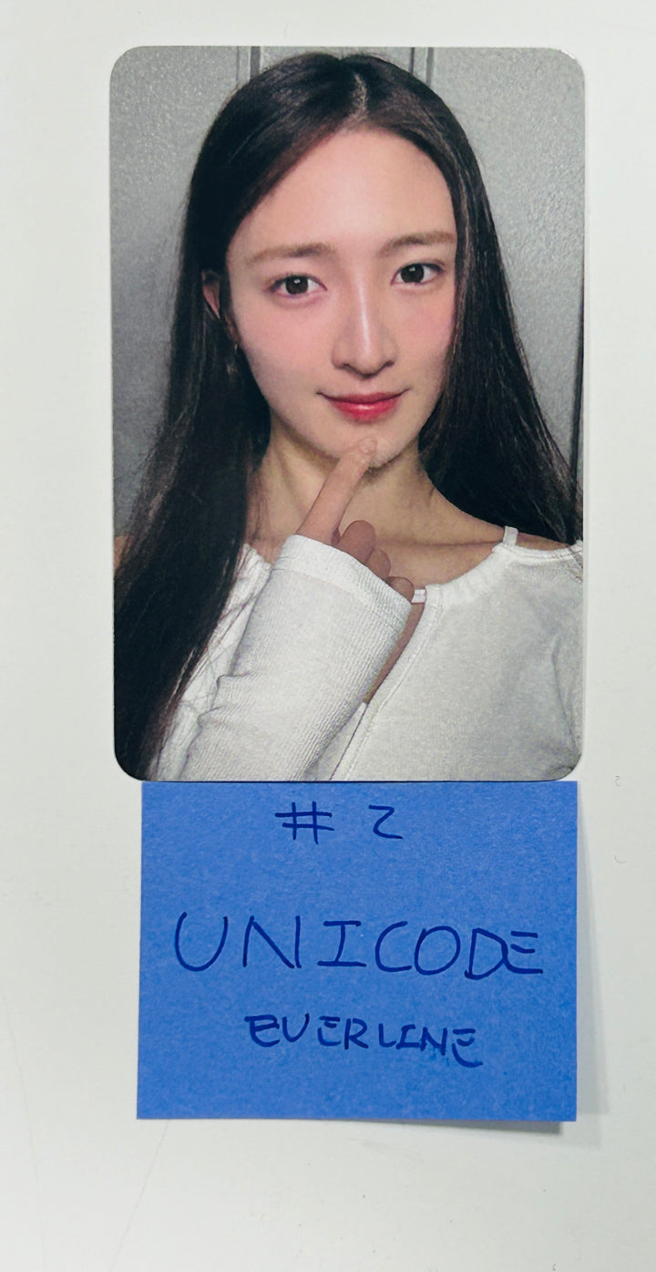 UNICODE "Hello World : Code J" - Everline Fansign Event Photocard [24.5.16] - HALLYUSUPERSTORE