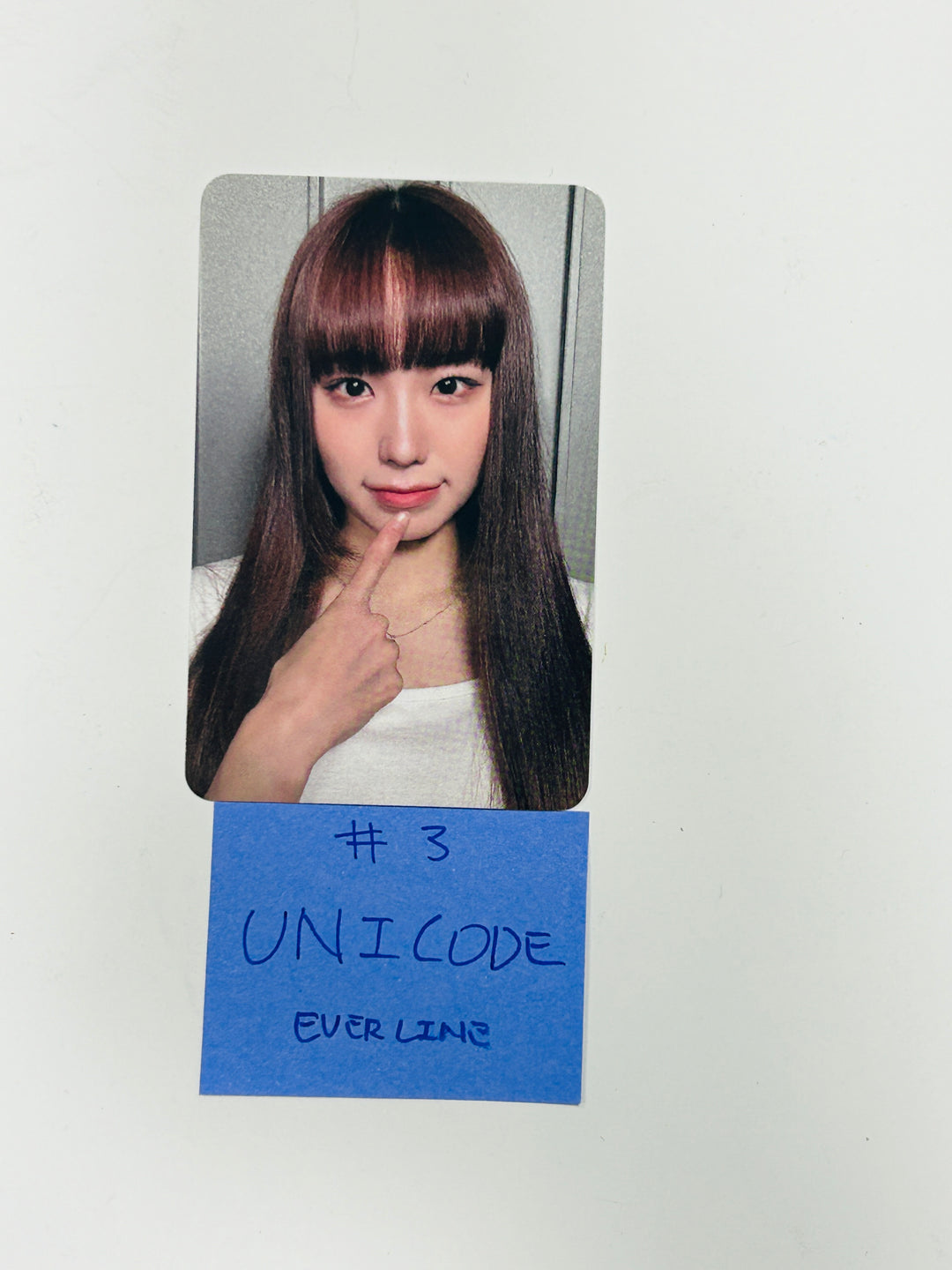 UNICODE "Hello World : Code J" - Everline Fansign Event Photocard [24.5.16] - HALLYUSUPERSTORE