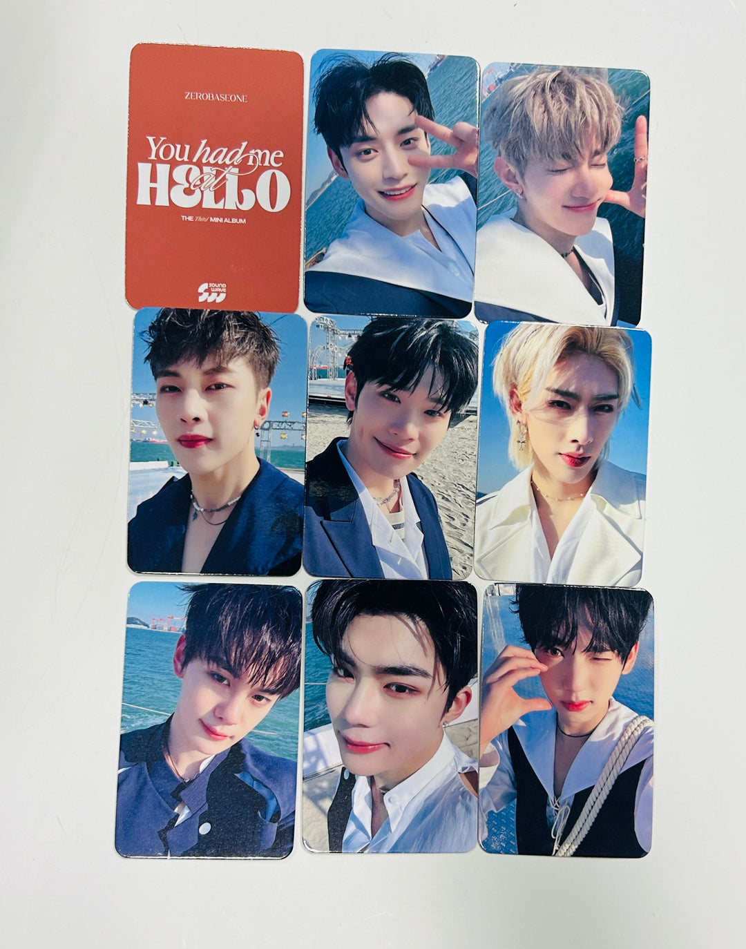 ZEROBASEONE(ZB1) "You had me at HELLO" - Soundwave Pre-Order Benefit Photocard [24.5.16] - HALLYUSUPERSTORE