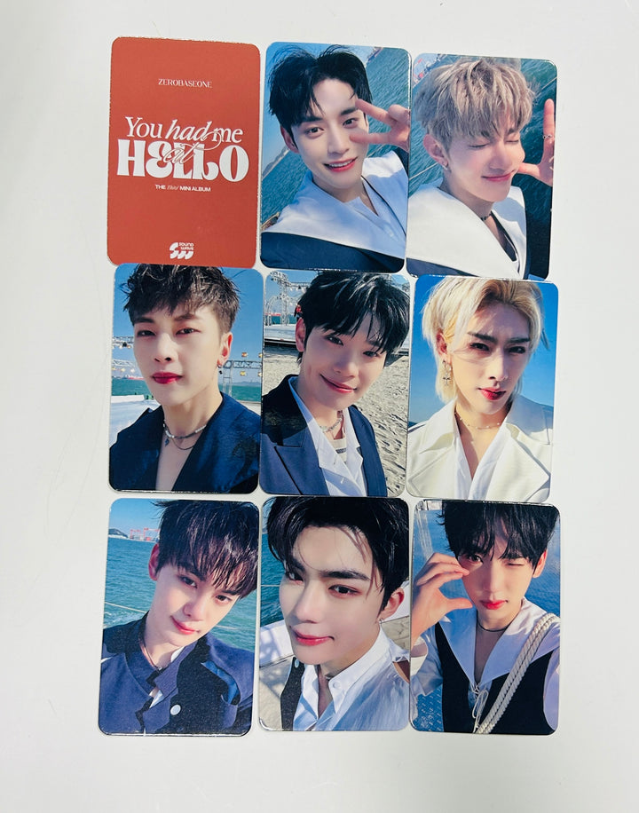 ZEROBASEONE(ZB1) "You had me at HELLO" - Soundwave Pre-Order Benefit Photocard [24.5.16] - HALLYUSUPERSTORE
