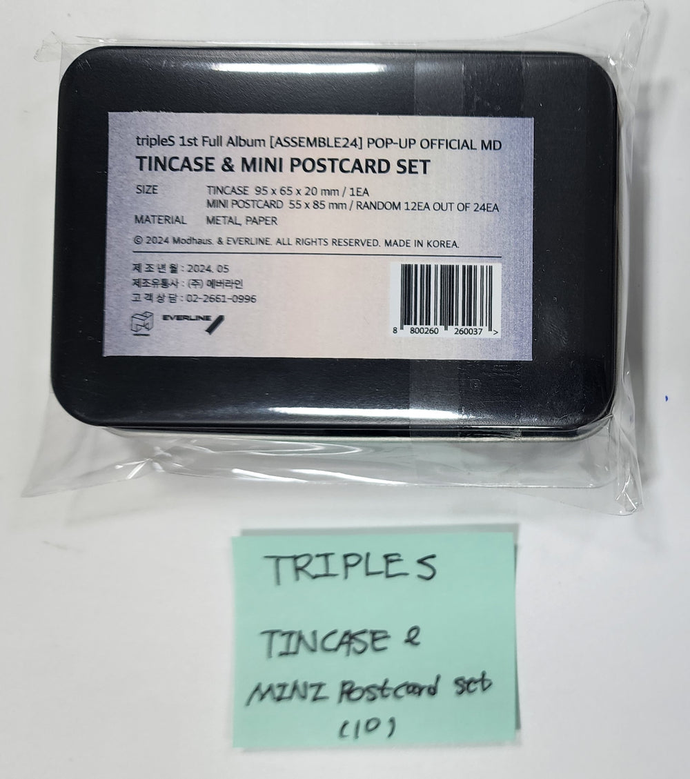 TripleS : ASSEMBLE24 : Everline Pop-Up Store Official MD [Tincase & Mini Postcard] [24.5.17] - HALLYUSUPERSTORE