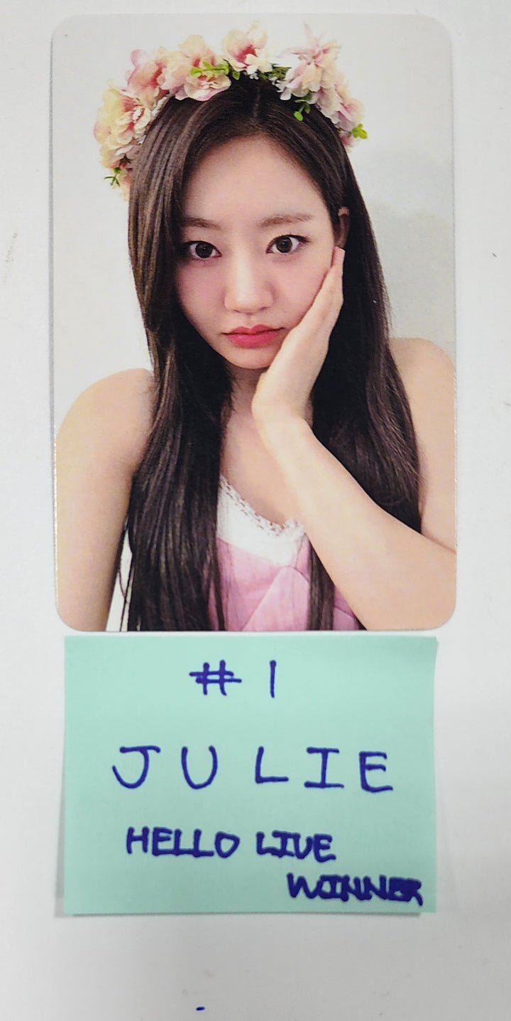 KISS OF LIFE "Midas Touch" - Hello Live Fansign Event Winner Photocard [24.5.17] - HALLYUSUPERSTORE