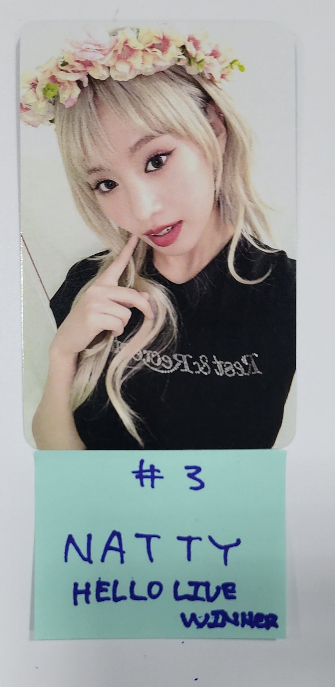 KISS OF LIFE "Midas Touch" - Hello Live Fansign Event Winner Photocard [24.5.17] - HALLYUSUPERSTORE