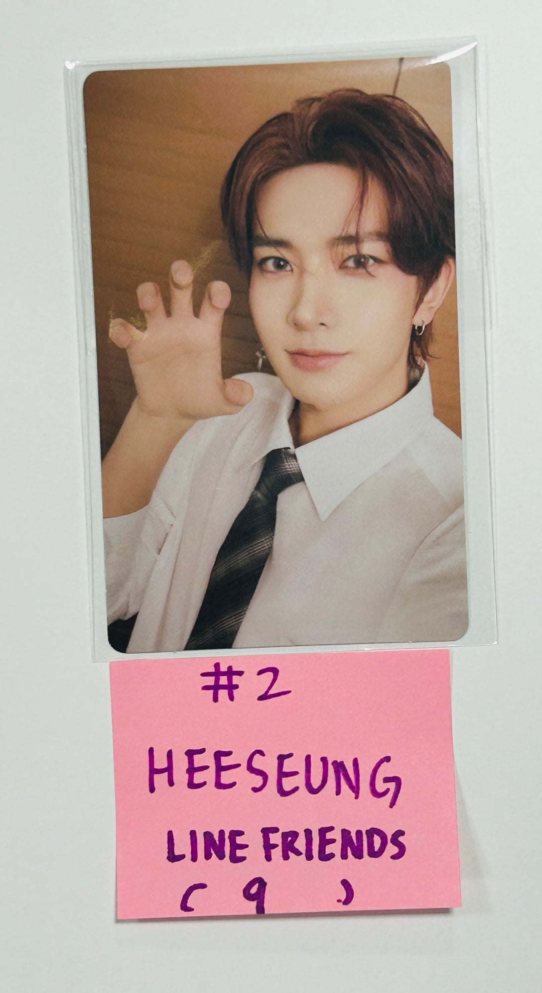 Enhypen  "MEMORABILIA" - LINE FRIENDS Lucky Draw Event Photocard [Moon Ver.] [24.5.17] - HALLYUSUPERSTORE