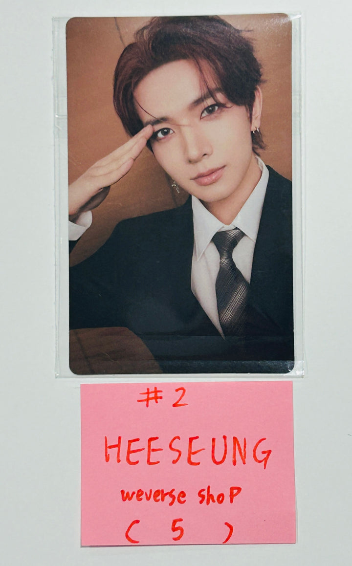 Enhypen  "MEMORABILIA" - Weverse Shop Pre-Order Benefit Photocard [Moon Ver.] [24.5.17] - HALLYUSUPERSTORE