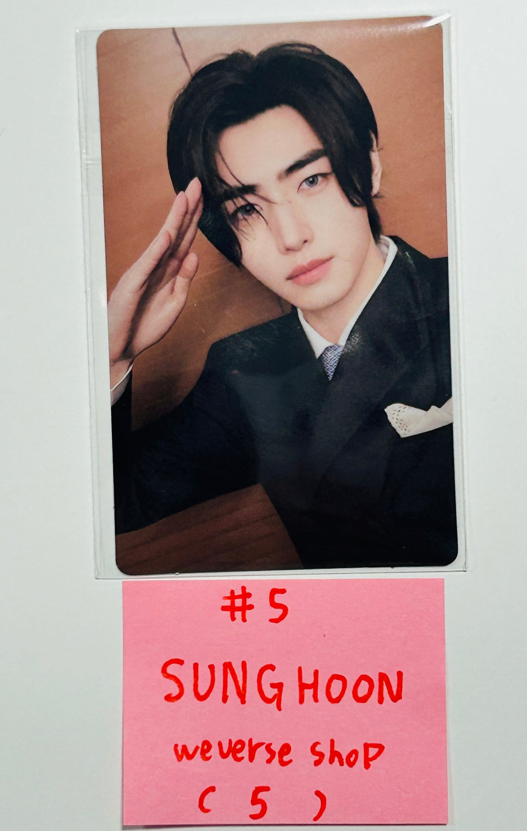 Enhypen  "MEMORABILIA" - Weverse Shop Pre-Order Benefit Photocard [Moon Ver.] [24.5.17] - HALLYUSUPERSTORE