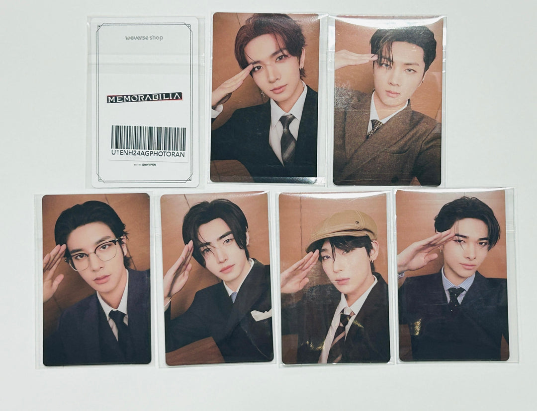 Enhypen  "MEMORABILIA" - Weverse Shop Pre-Order Benefit Photocard [Moon Ver.] [24.5.17] - HALLYUSUPERSTORE