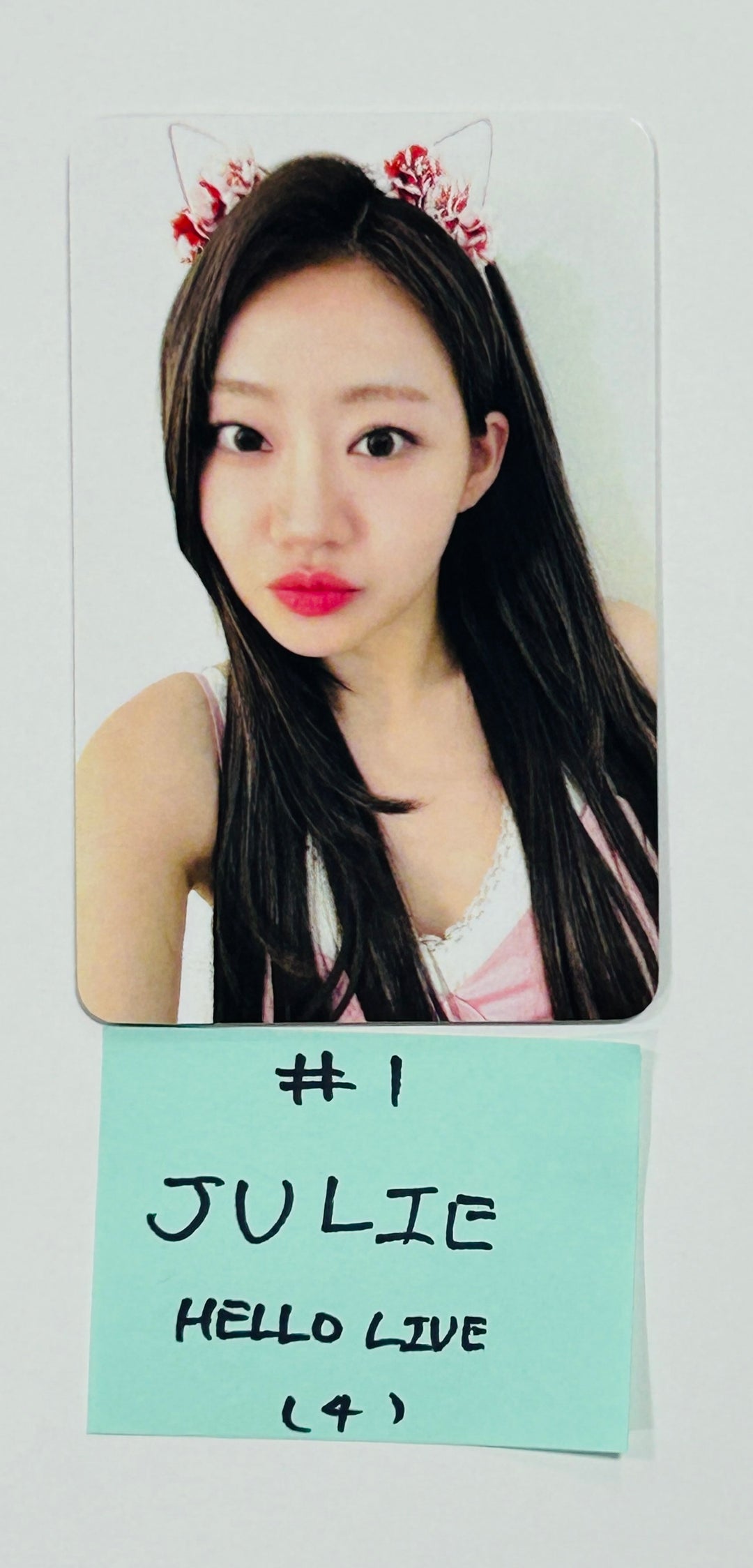 KISS OF LIFE "Midas Touch" - Hello Live Fansign Event Photocard [24.5.17] - HALLYUSUPERSTORE