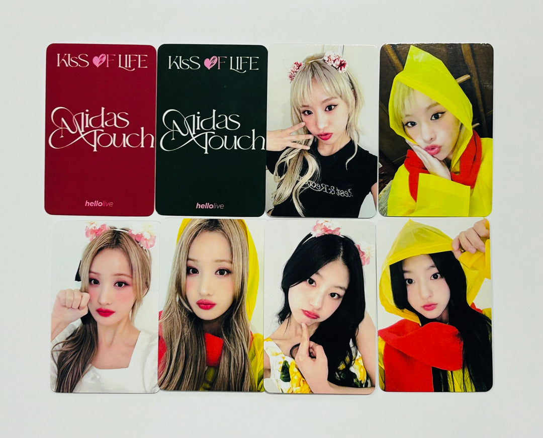 KISS OF LIFE "Midas Touch" - Hello Live Fansign Event Photocard [24.5.17] - HALLYUSUPERSTORE