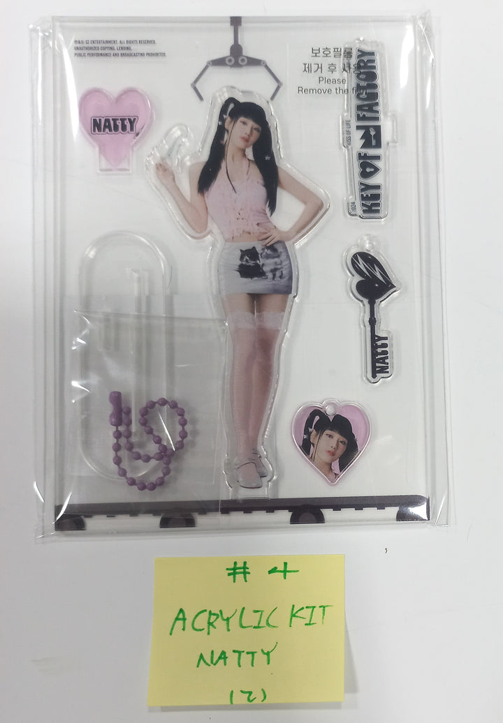 Kiss Of Life "KEY OF FACTORY" 2024 FAN-CON - Official MD [Photo Slogan, T-shirts, Acrylic Kit, Mini Poster Set, ID Card Set, Random Photocard] [24.5.20] - HALLYUSUPERSTORE