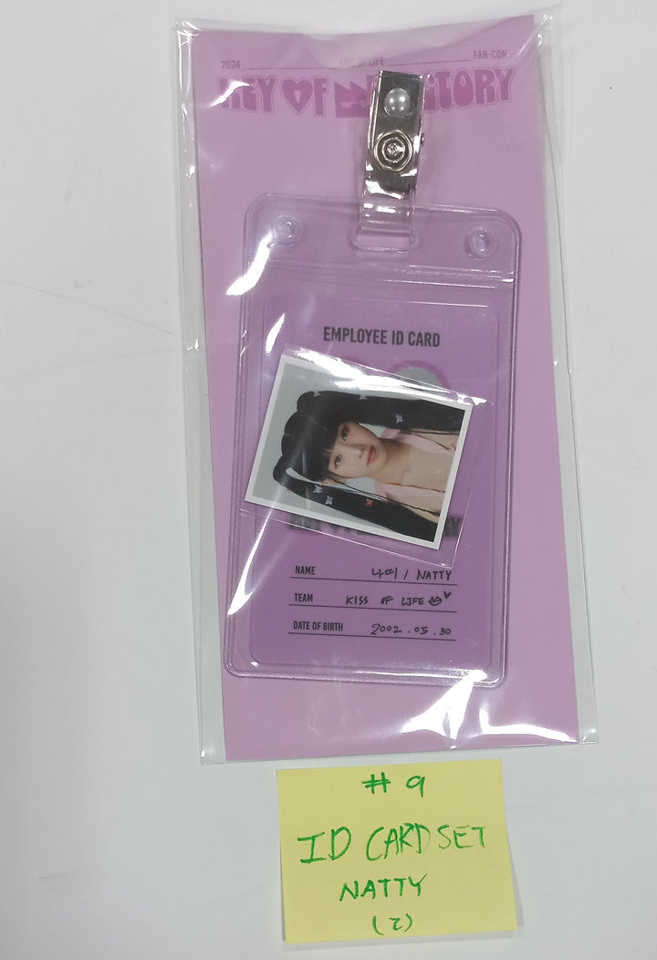 Kiss Of Life "KEY OF FACTORY" 2024 FAN-CON - Official MD [Photo Slogan, T-shirts, Acrylic Kit, Mini Poster Set, ID Card Set, Random Photocard] [24.5.20] - HALLYUSUPERSTORE