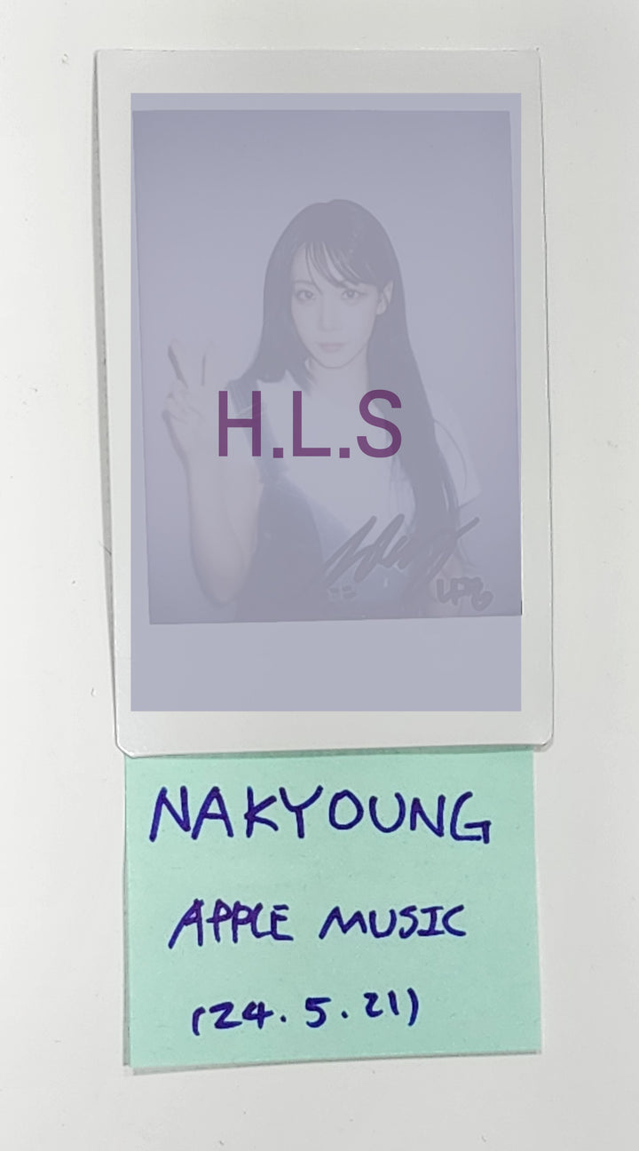 Nakyoung (Of tripleS) "ASSEMBLE24" - Hand Autographed(Signed) Polaroid [24.5.21] - HALLYUSUPERSTORE