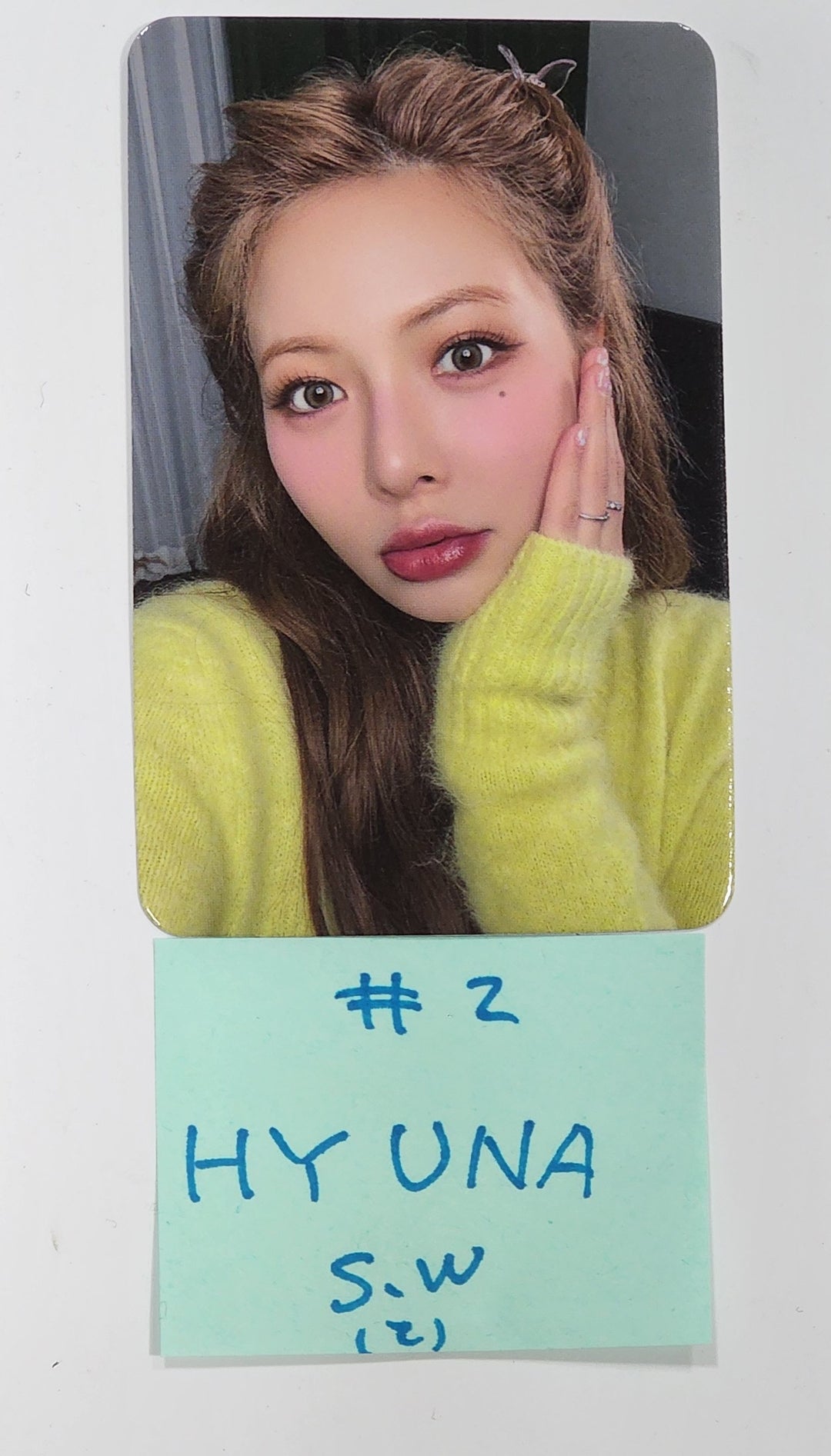 Hyuna "Attitude" - Soundwave Fansign Event Photocard [24.5.21] - HALLYUSUPERSTORE