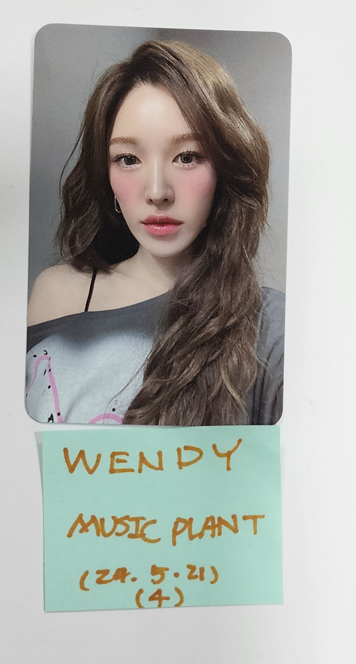 Wendy (Of Red Velvet) "Wish You Hell" - Music Plant Fansign Event Photocard [Package Ver.] [24.5.21] - HALLYUSUPERSTORE