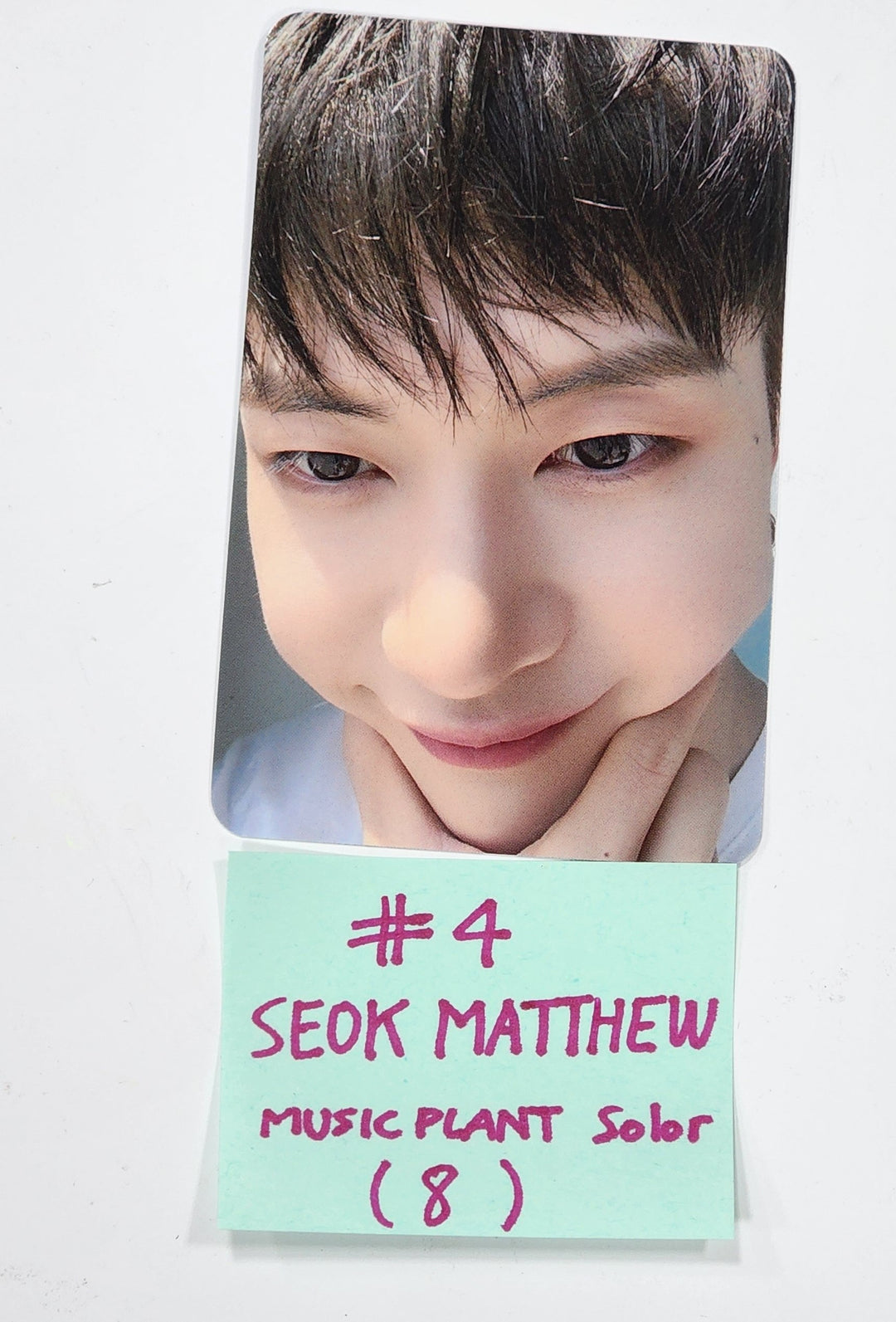 ZEROBASEONE(ZB1) "You had me at HELLO" - Music Plant Fansign Event Photocard [Solar Ver.] [24.5.21] - HALLYUSUPERSTORE