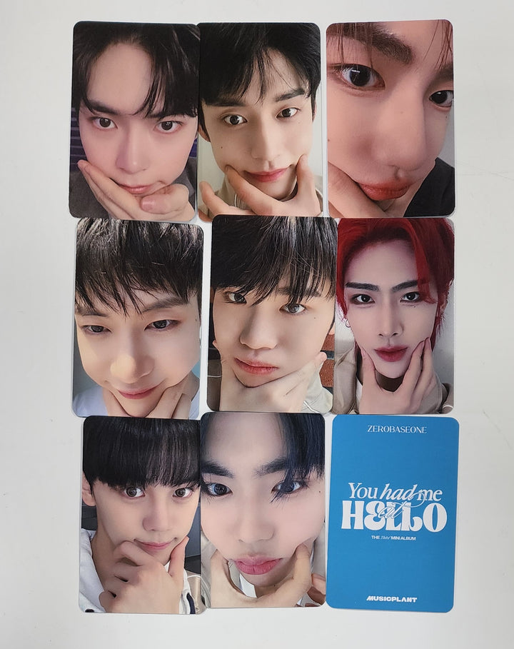 ZEROBASEONE(ZB1) "You had me at HELLO" - Music Plant Fansign Event Photocard [Solar Ver.] [24.5.21] - HALLYUSUPERSTORE
