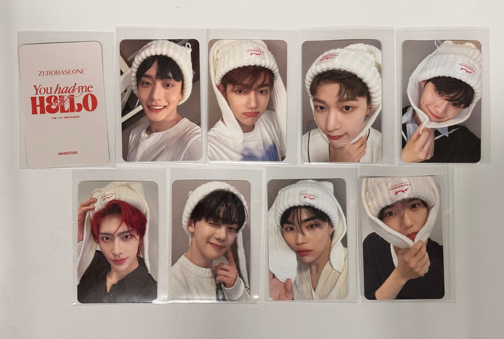 ZEROBASEONE(ZB1) "You had me at HELLO" - Makestar Pre-Order Benefit Photocard [Poca Ver.] [24.5.21] - HALLYUSUPERSTORE