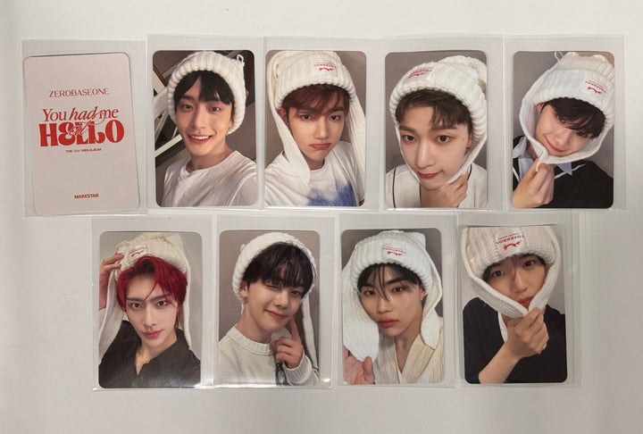 ZEROBASEONE(ZB1) "You had me at HELLO" - Makestar Pre-Order Benefit Photocard [Poca Ver.] [24.5.21] - HALLYUSUPERSTORE